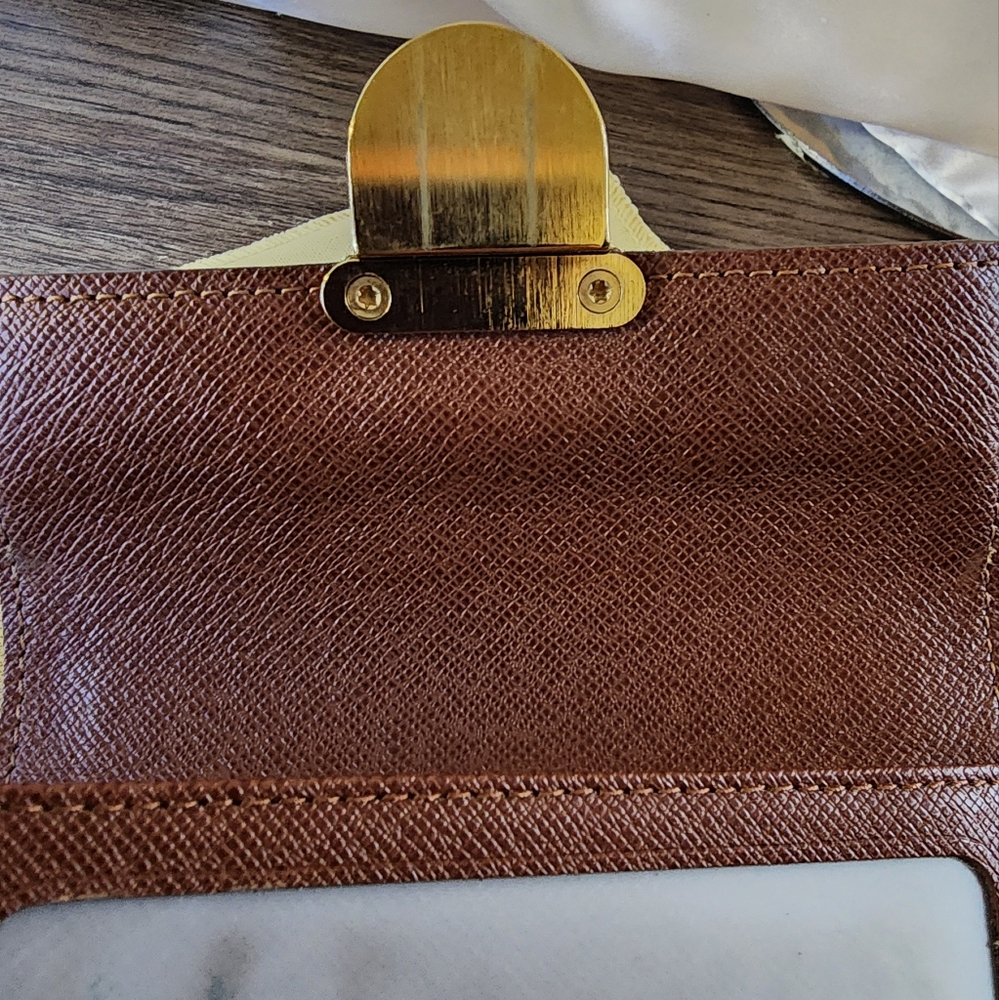 Louis Vuitton Monogram Black and Gold Wallet - Picture 13 of 16